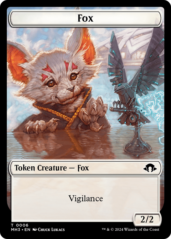 Servo // Fox Double-Sided Token [Modern Horizons 3 Tokens]