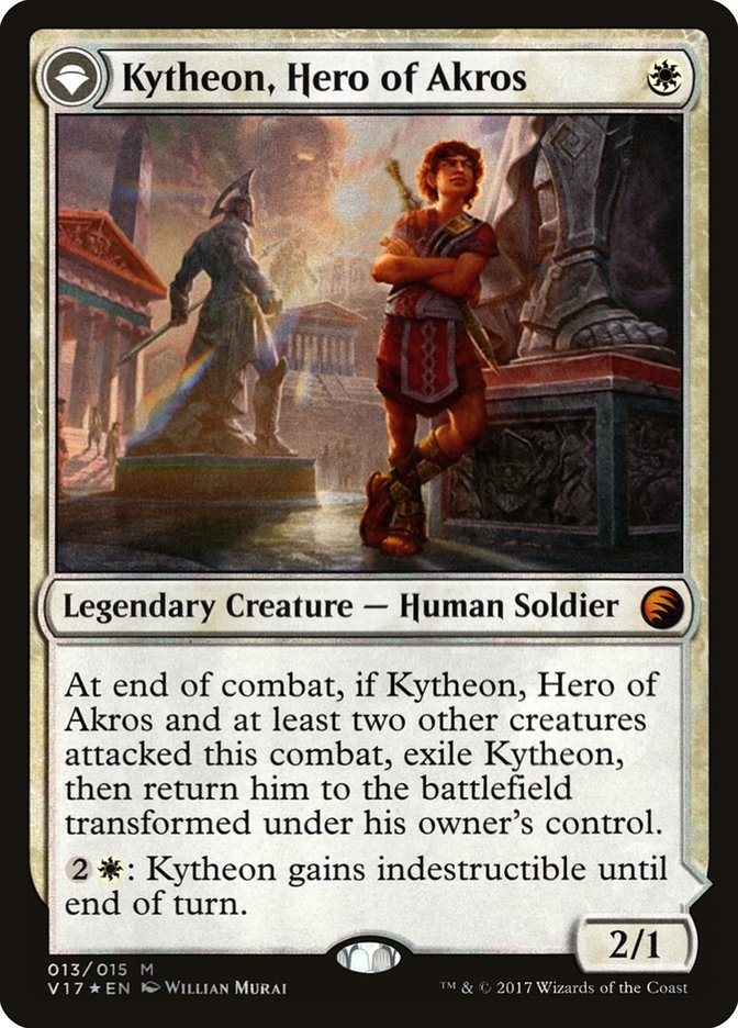 Kytheon, Hero of Akros // Gideon, Battle-Forged [From the Vault: Transform]