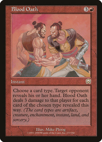 Blood Oath [Mercadian Masques]