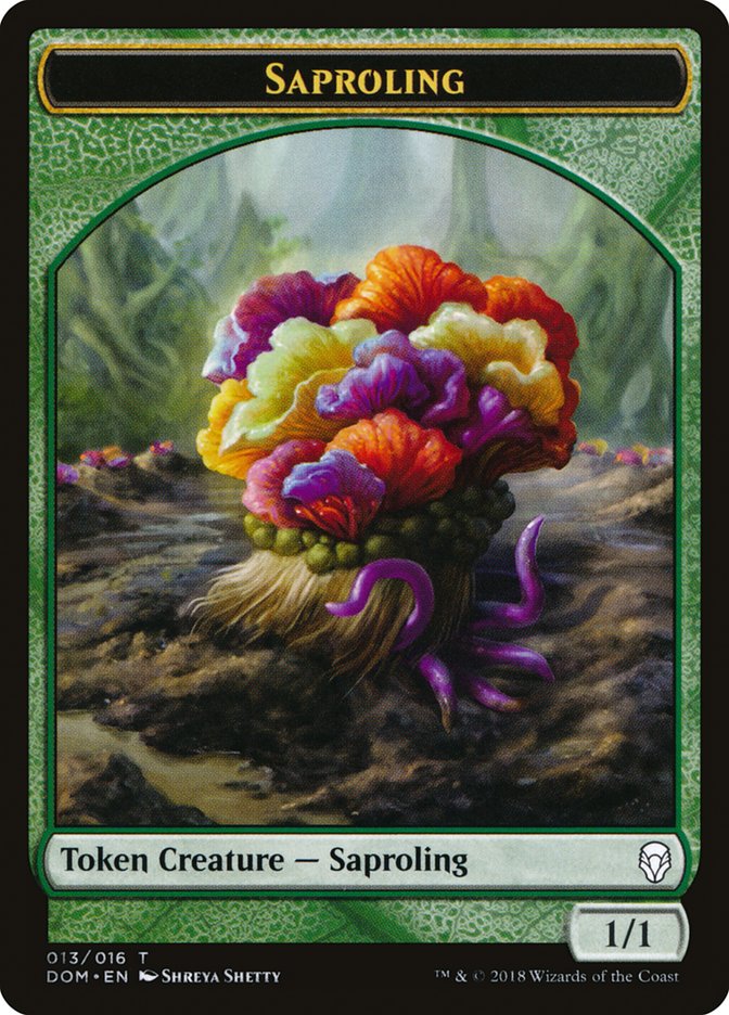 Saproling Token (013/016) [Dominaria Tokens]