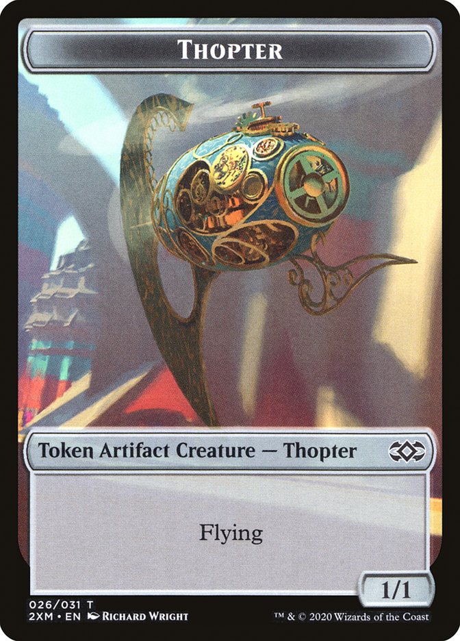 Germ // Thopter (026) Double-Sided Token [Double Masters Tokens]