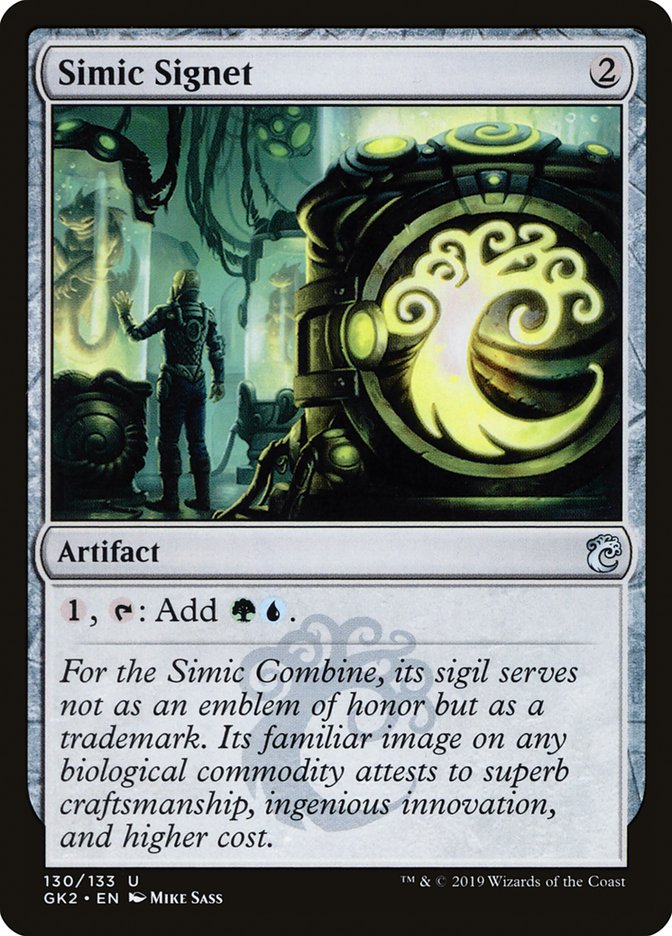 Simic Signet [Ravnica Allegiance Guild Kit]