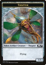 Knight // Thopter Double-Sided Token (Game Night) [Core Set 2019 Tokens]