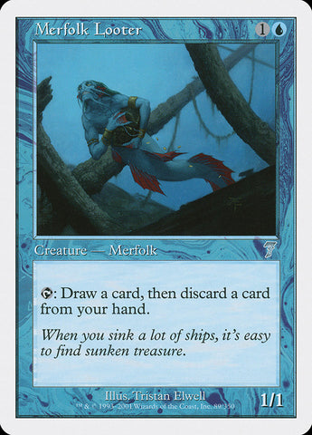 Merfolk Looter [Seventh Edition]