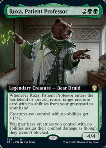 Ruxa, Patient Professor (Extended Art) [Commander 2021]