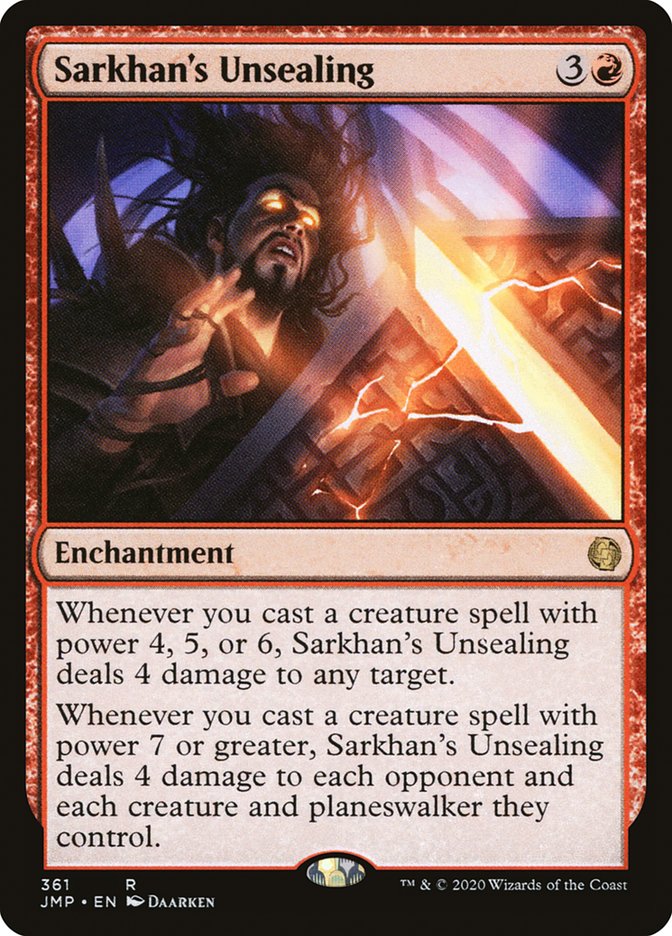 Sarkhan's Unsealing [Jumpstart]