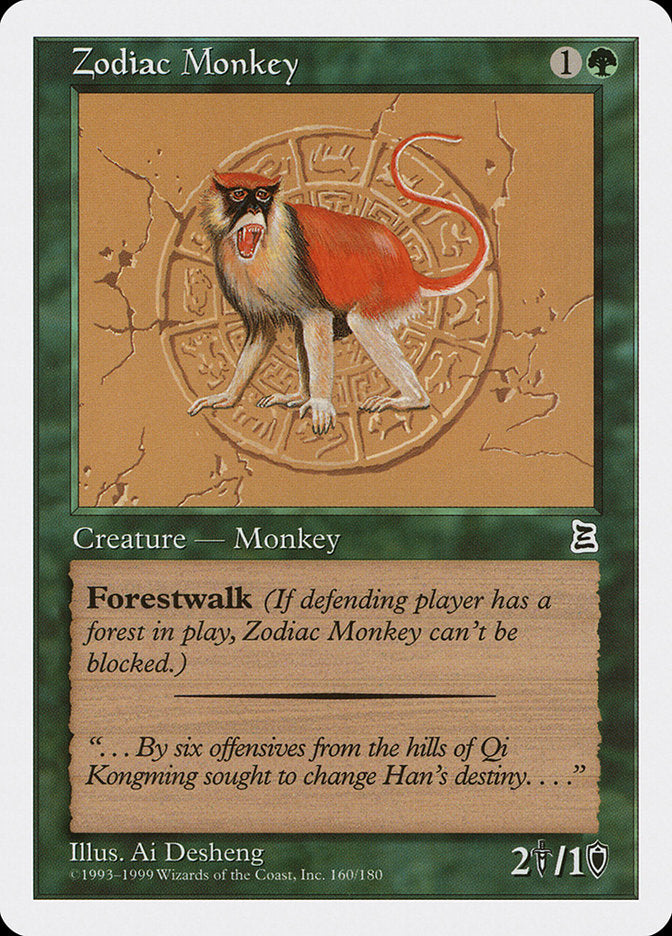 Zodiac Monkey [Portal Three Kingdoms]