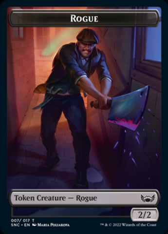 Devil // Rogue Double-Sided Token [Streets of New Capenna Tokens]