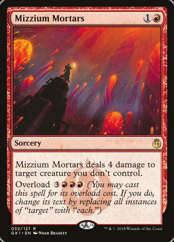 Mizzium Mortars [Guilds of Ravnica Guild Kit]