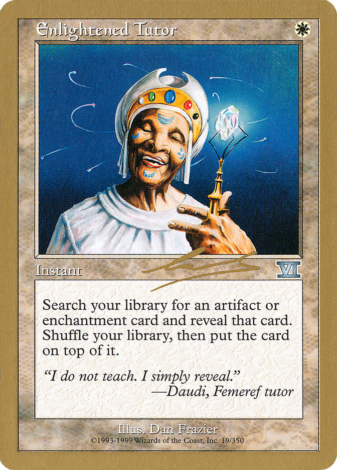 Enlightened Tutor (Nicolas Labarre) [World Championship Decks 2000]