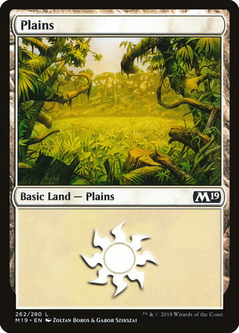 Plains (262) [Core Set 2019]