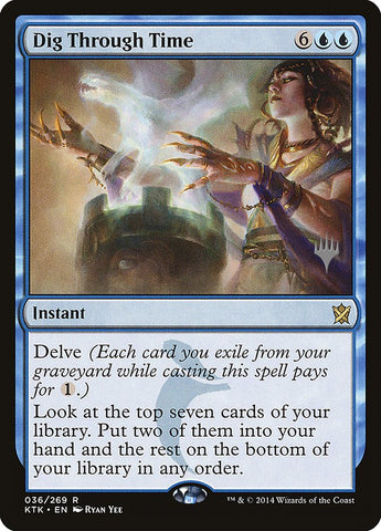 Dig Through Time (Promo Pack) [Khans of Tarkir Promos]