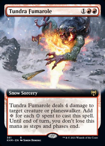 Tundra Fumarole (Extended Art) [Kaldheim]