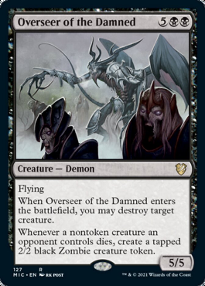 Overseer of the Damned [Innistrad: Midnight Hunt Commander]