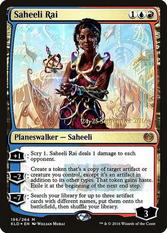 Saheeli Rai [Kaladesh Prerelease Promos]