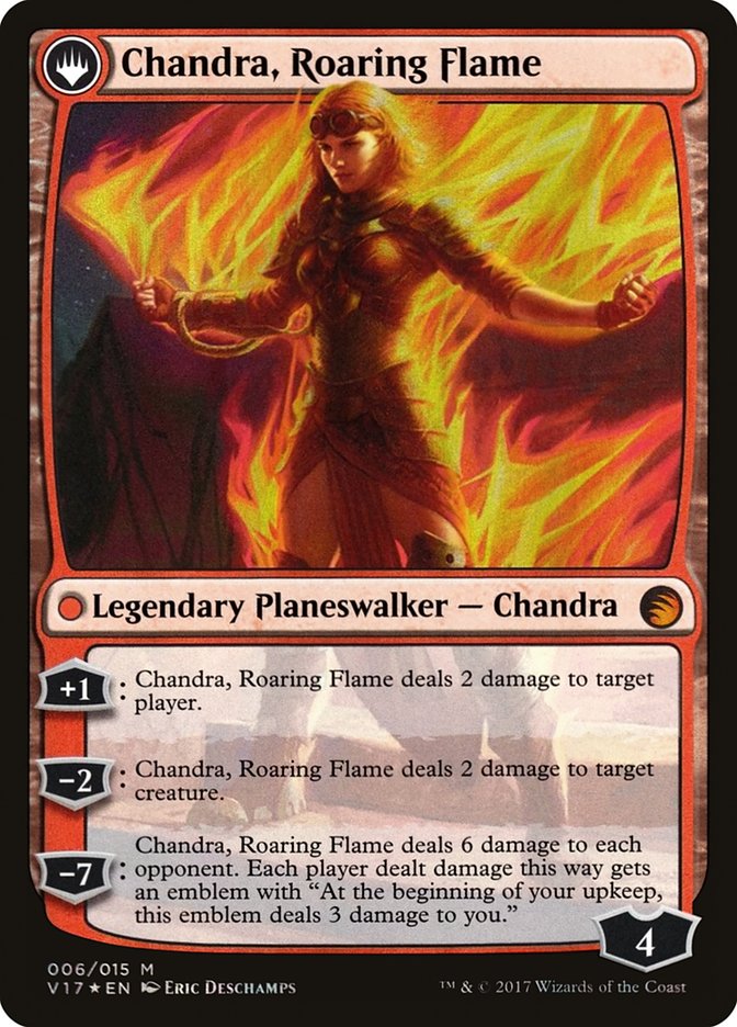 Chandra, Fire of Kaladesh // Chandra, Roaring Flame [From the Vault: Transform]