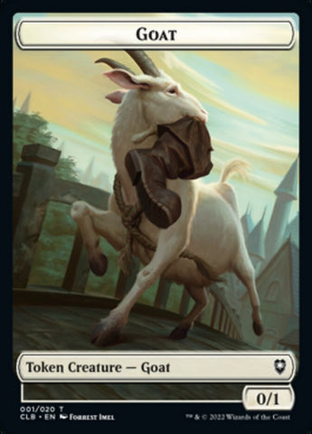 Goat Token [Commander Legends: Battle for Baldur's Gate Tokens]