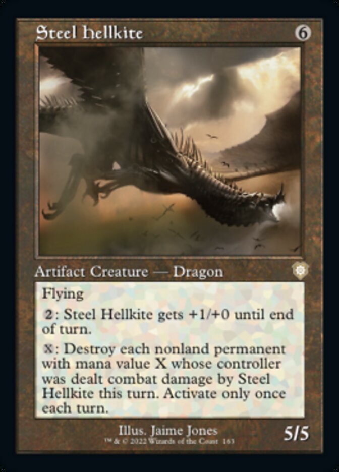 Steel Hellkite (Retro) [The Brothers' War Commander]