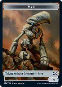 Myr (024) // Treasure Double-Sided Token [Double Masters Tokens]