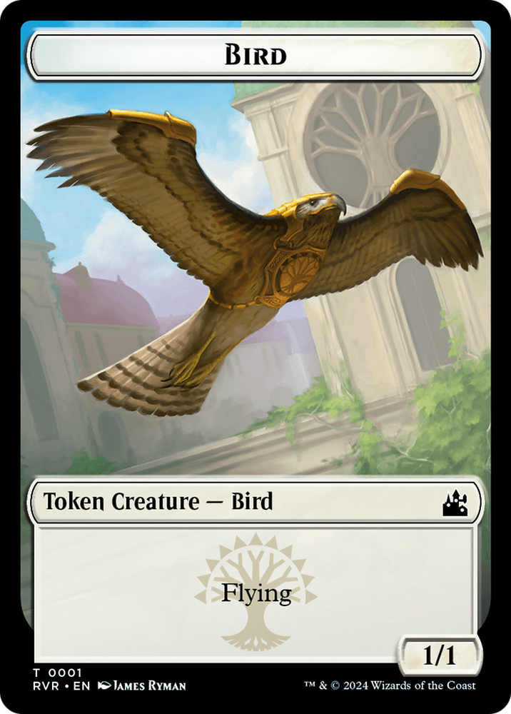 Bird // Centaur Double-Sided Token [Ravnica Remastered Tokens]