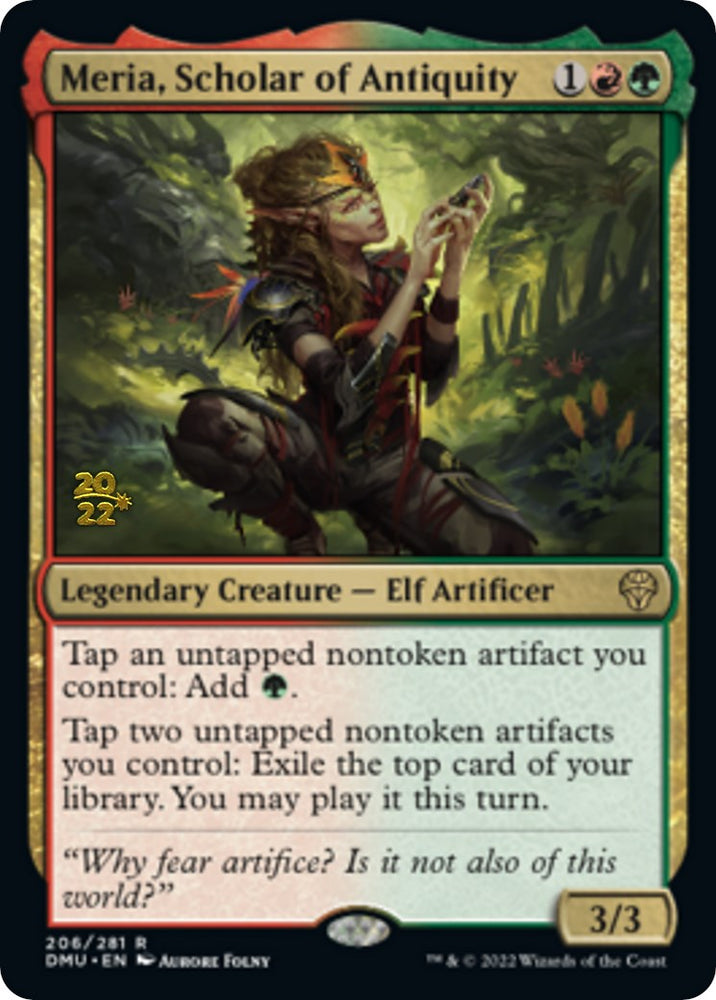 Meria, Scholar of Antiquity [Dominaria United Prerelease Promos]