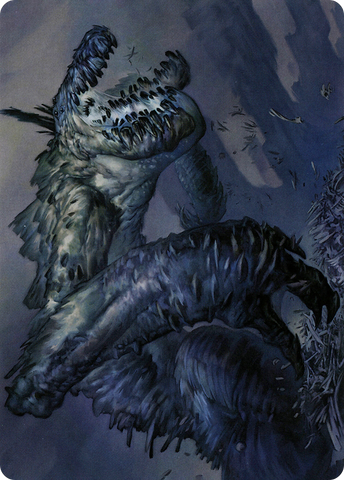 Necrogoyf Art Card [Modern Horizons 2 Art Series]