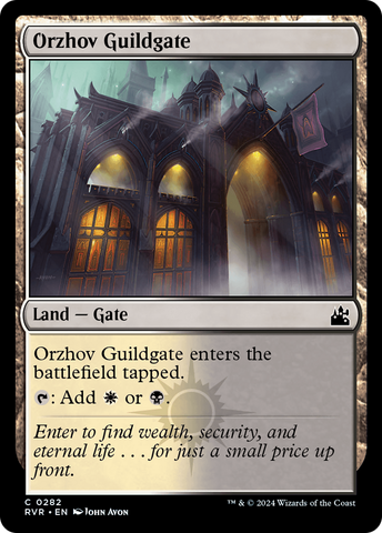 Orzhov Guildgate [Ravnica Remastered]